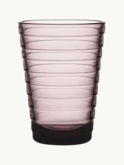Vasos|Vajillas Completas>iittala Vasos de agua soplados Aino Aalto, 2 uds. Malva