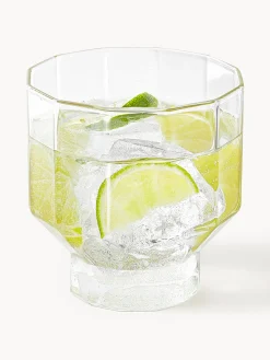 Outlet Vasos de agua soplados Angoli, 4 uds. Vasos|Vajillas Completas