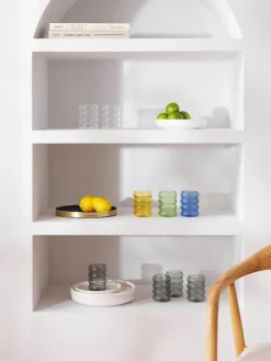 Online Vasos de agua soplados Bubbly, 4 uds. Vasos|Vajillas Completas