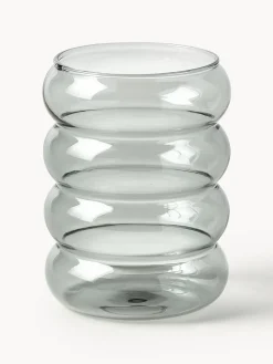 Online Vasos de agua soplados Bubbly, 4 uds. Vasos|Vajillas Completas