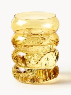 Online Vasos de agua soplados Bubbly, 4 uds. Vasos|Vajillas Completas
