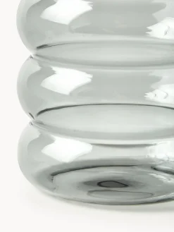 Vasos|Vajillas Completas></noscript>Westwing Collection Vasos de agua soplados Bubbly, 4 uds. Gris transparente