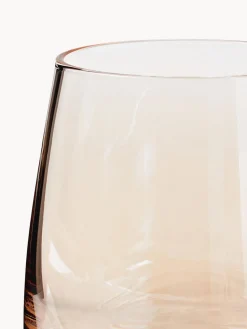 Vasos|Vajillas Completas></noscript>Westwing Collection Vasos de agua soplados Ellery, 4 uds. Ocre transparente