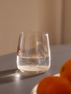 Vasos|Vajillas Completas></noscript>Westwing Collection Vasos de agua soplados Ellery, 4 uds. Ocre transparente