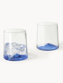 Clearance Vasos de agua soplados Hadley, 4 uds. Vasos|Vajillas Completas