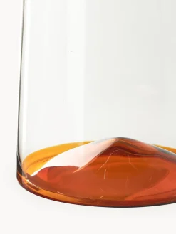 Vasos|Vajillas Completas></noscript>Westwing Collection Vasos de agua soplados Hadley, 4 uds. Transparente, naranja