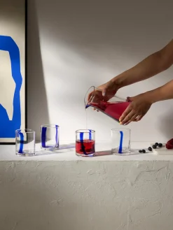 Outlet Vasos de agua soplados Taha, 4 uds. Vasos|Vajillas Completas