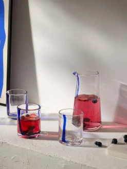 Outlet Vasos de agua soplados Taha, 4 uds. Vasos|Vajillas Completas