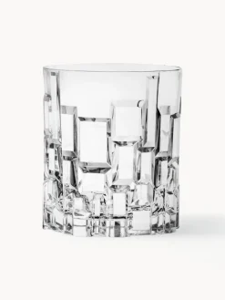 New Vasos de cristal con relieve Etna, 6 uds. Copas De Cóctel|Vajillas Completas