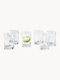 New Vasos de forma orgánica Sorgente, 6 uds. Vasos|Vajillas Completas