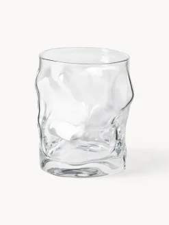 Sale Vasos de forma orgánica Sorgente, 6 uds. Vasos|Vajillas Completas