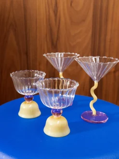 Vasos|Vajillas Completas>&k Amsterdam Vasos de vidrio borosilicato Tulip, 2 uds.