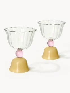 Vasos|Vajillas Completas></noscript>&k Amsterdam Vasos de vidrio borosilicato Tulip, 2 uds.