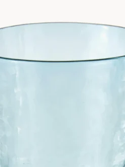 Clearance Vasos de vidrio soplado artesanalmente Hammered, 4 uds. Vasos|Vajillas Completas