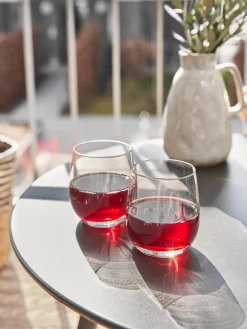 Menaje De Mesa></noscript>Broste Copenhagen Vasos de vidrio soplado con burbujas Bubble, 4 uds.