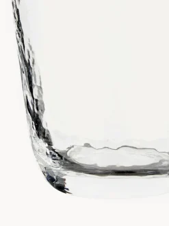 Menaje De Mesa></noscript>Broste Copenhagen Vasos de vidrio soplado Hammered, 4 uds.