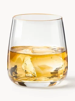 New Vasos de vidrio soplados Ellery, 4 uds. Vasos|Vajillas Completas