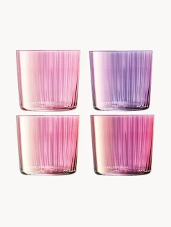 Online Vasos pintados a mano Gems, 4 uds. Vasos|Vajillas Completas