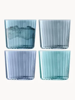 Vasos|Vajillas Completas>Lsa International Vasos pintados a mano Gems, 4 uds.
