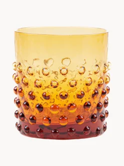Vasos soplados artesanalmente Hobnail (2 uds.) Vajillas Completas|Menaje De Mesa