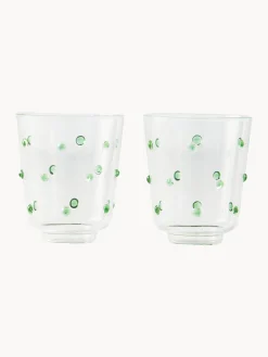 Outlet Vasos soplados de vidrio borosilicato Nob, 2 uds. Vasos|Vajillas Completas