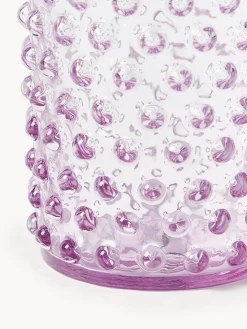 Vasos|Vajillas Completas></noscript>ANNA VON LIPA Vasos soplados Hobnail, 6 uds. Lila transparente