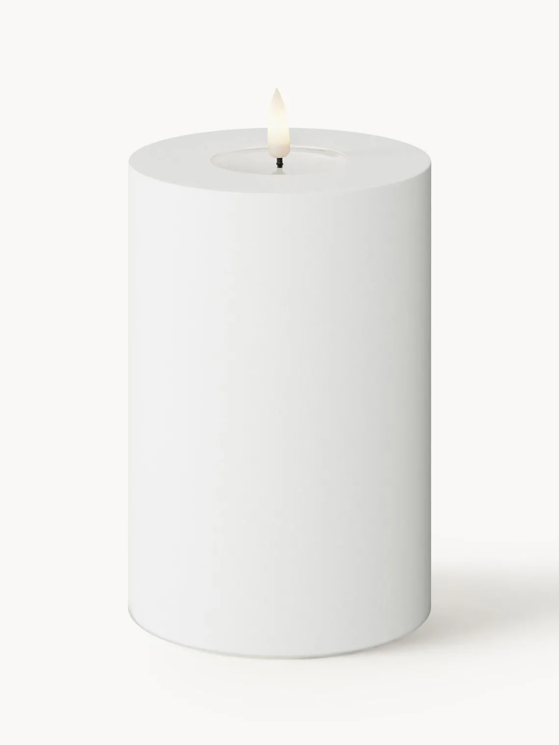 Velas Led|Velas Decorativas>Deluxe Homeart Vela LED artesanal para exterior Real Flame, 15 cm