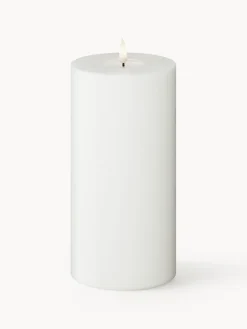 Clearance Vela LED artesanal para exterior Real Flame, 20 cm Velas Led|Velas Decorativas