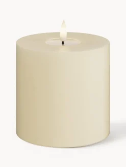 Velas Led|Velas Decorativas>Deluxe Homeart Vela LED artesanal Real Flame, 10 cm Blanco crema