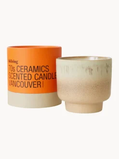Velas Perfumadas|Jarrones></noscript>HKLIVING Vela perfumada artesanal de dos mechas 70´s Menta y lirio de los valles