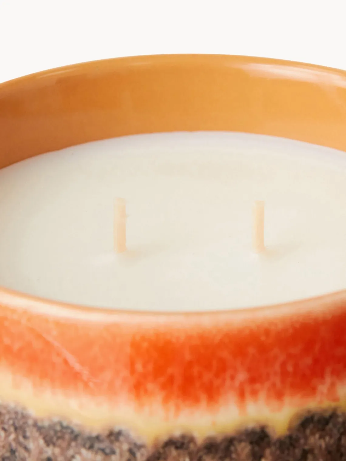 Velas Perfumadas|Jarrones>HKLIVING Vela perfumada artesanal de dos mechas 70´s Cítricos y menta