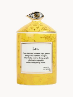 Clearance Vela perfumada artesanal Leo (rosa, sándalo y cedro) Velas Perfumadas|Jarrones