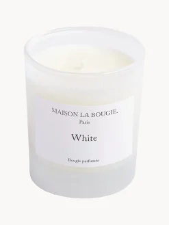 Velas Perfumadas|Jarrones>Maison La Bougie Vela perfumada artesanal White (naranja, hoja de parra y sándalo) Naranja, hoja de higuera y sándalo