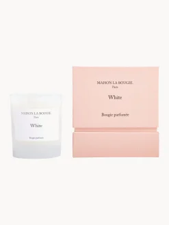 Velas Perfumadas|Jarrones>Maison La Bougie Vela perfumada artesanal White (naranja, hoja de parra y sándalo) Naranja, hoja de higuera y sándalo