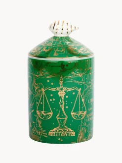 Vela perfumada artesanal Libra (almizcle y flores) Velas Perfumadas|Jarrones