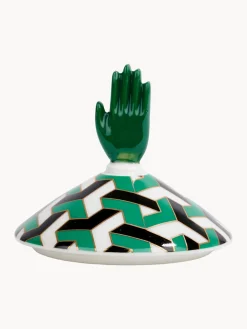 Velas Perfumadas|Jarrones></noscript>Maison La Bougie Vela perfumada artesanal Rivioli (gurjum, geranio y azafrán) Verde, negro, blanco