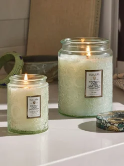 Outlet Vela perfumada artesanal Japonica Collection (madera de cacao, verbena y lavanda) Velas Perfumadas|Jarrones