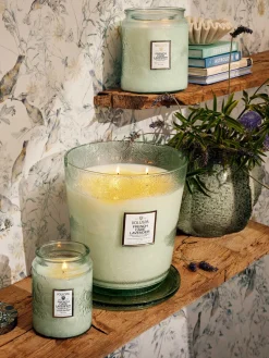 Outlet Vela perfumada artesanal Japonica Collection (madera de cacao, verbena y lavanda) Velas Perfumadas|Jarrones