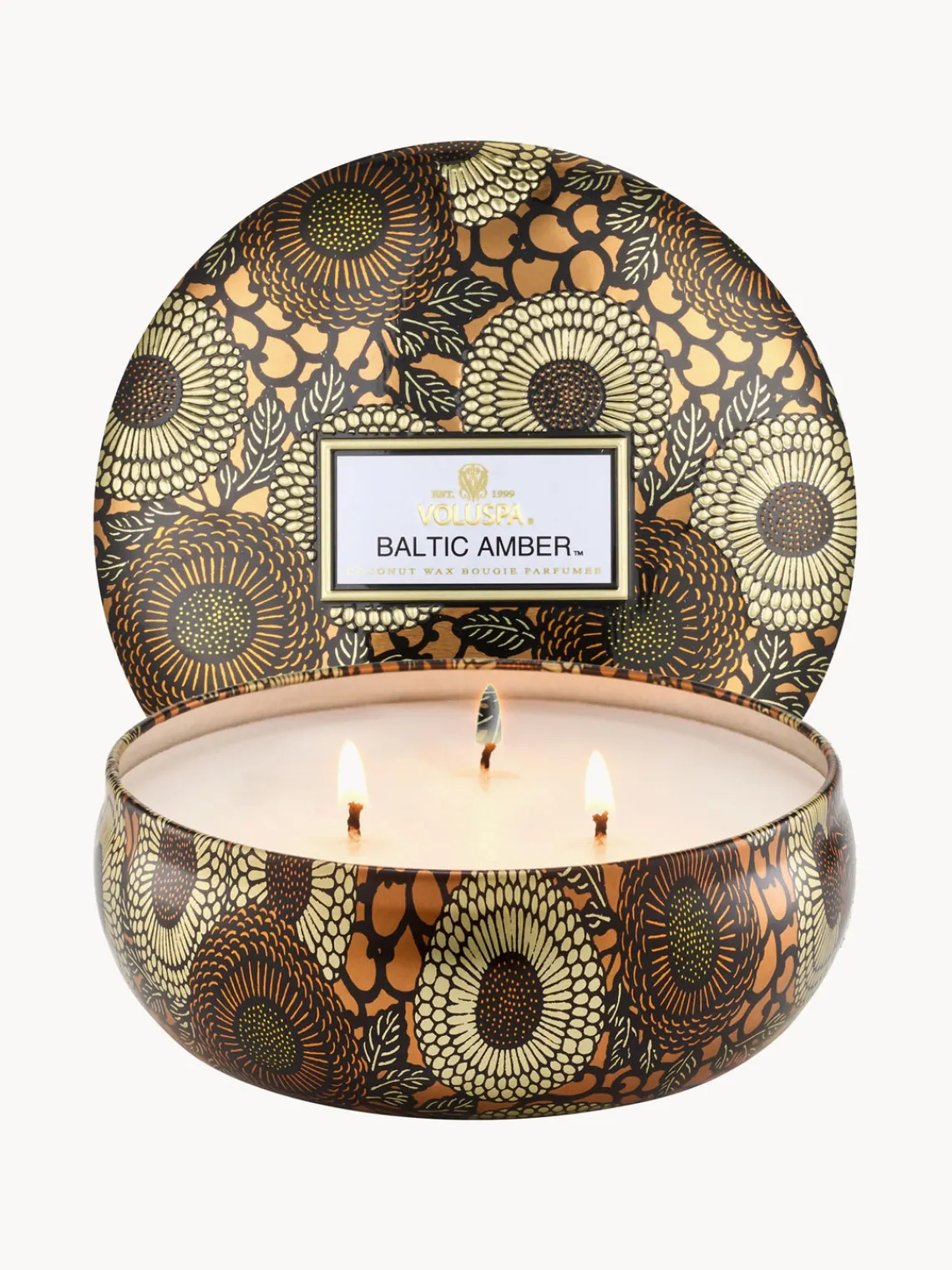 Best Vela perfumada artesanal de tres mechas Japonica Collection Velas Perfumadas|Jarrones