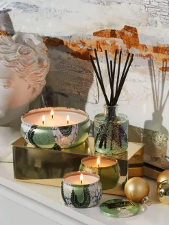 Velas Perfumadas|Jarrones>Voluspa Vela perfumada artesanal Japonica Collection Ciprés, bayas de enebro, hojas de menta y madera