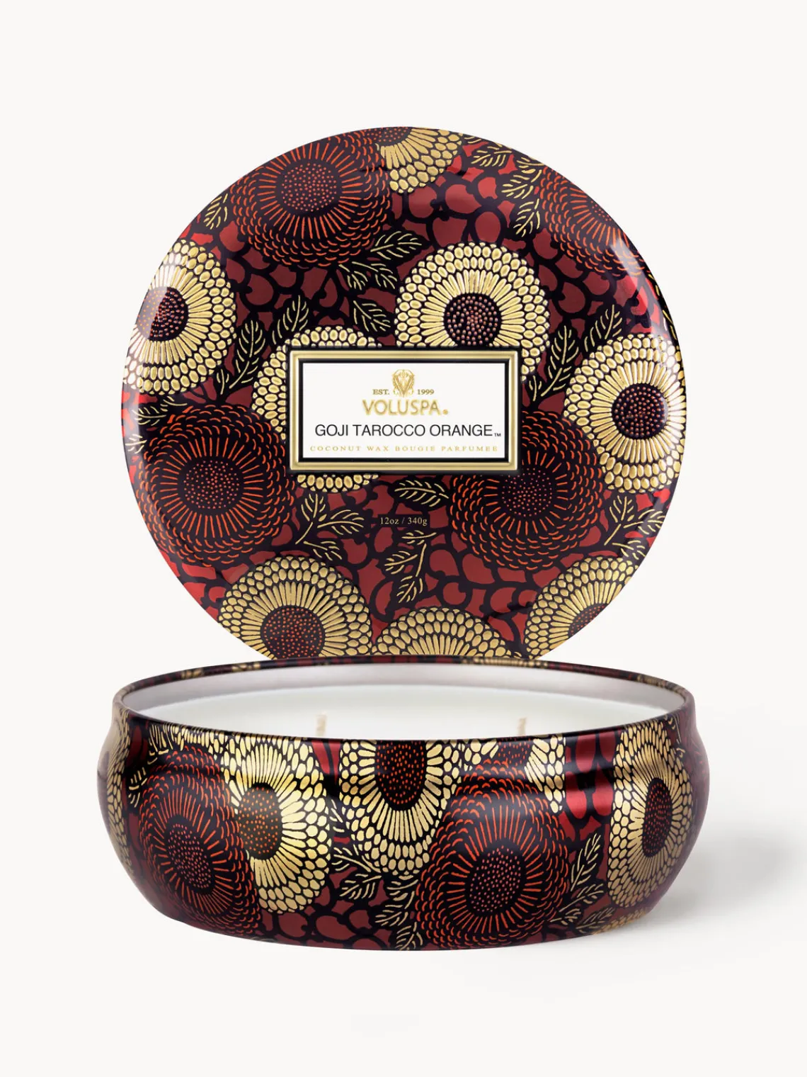 Outlet Vela perfumada artesanal de tres mechas Japonica Collection Velas Perfumadas|Jarrones