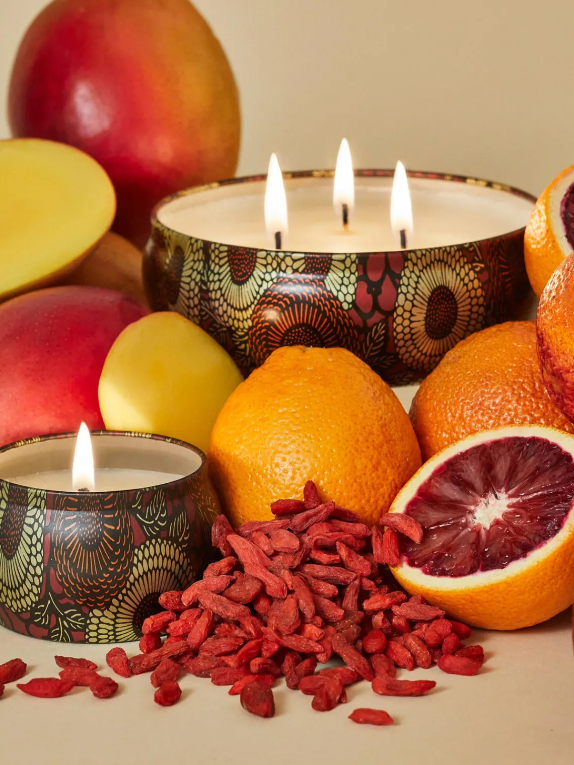 Outlet Vela perfumada artesanal de tres mechas Japonica Collection Velas Perfumadas|Jarrones