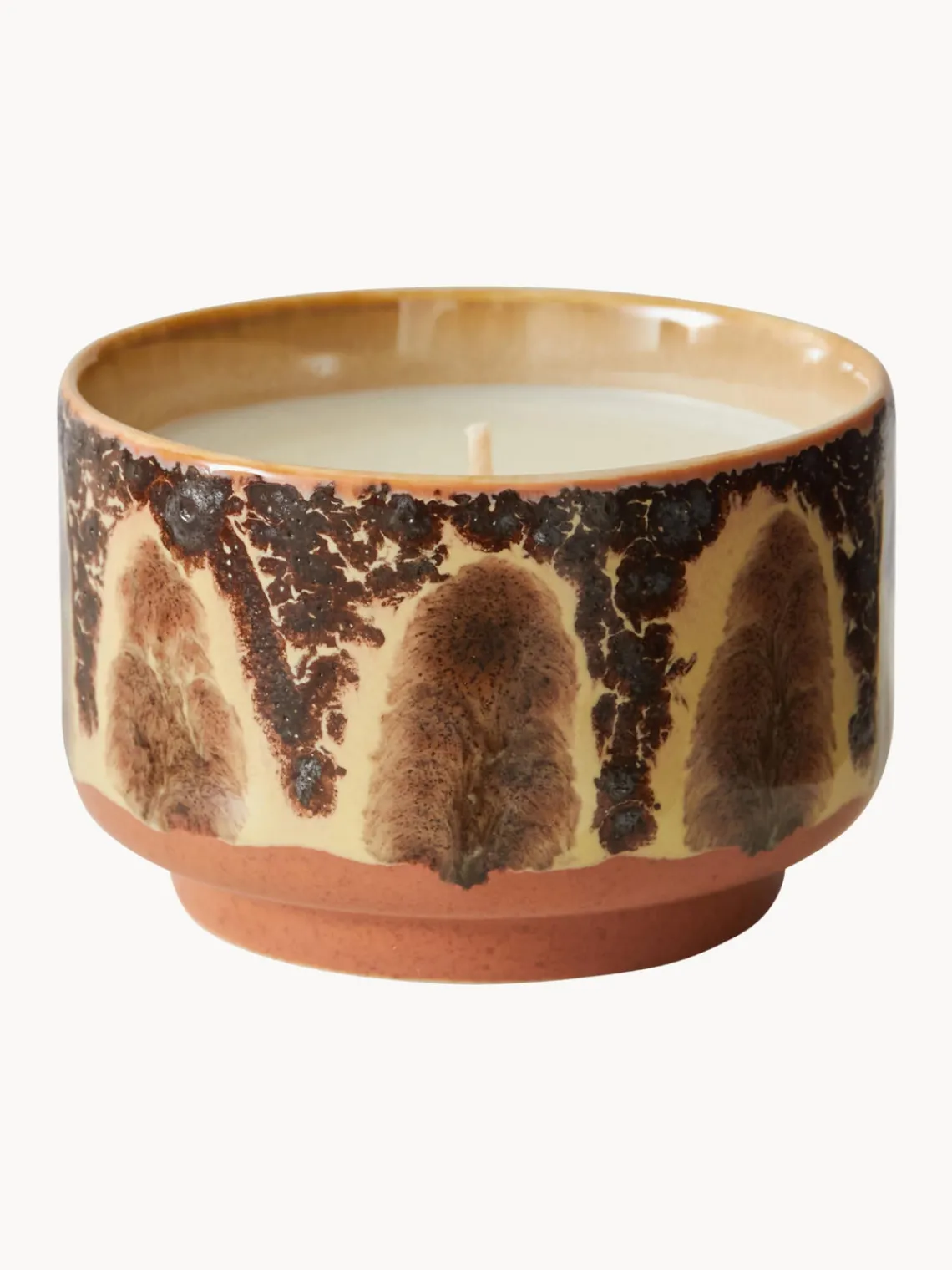 Velas Perfumadas|Jarrones>HKLIVING Vela perfumada artesanal 70's (naranja, almizcle y jazmín)