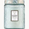 Velas Perfumadas|Jarrones>Voluspa Vela perfumada artesanal California Summers (sal marina, vainilla cálida, madera de teca)