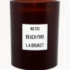 New Vela perfumada Beach Fire (Gaïac, madera ahumada) Velas Perfumadas|Jarrones