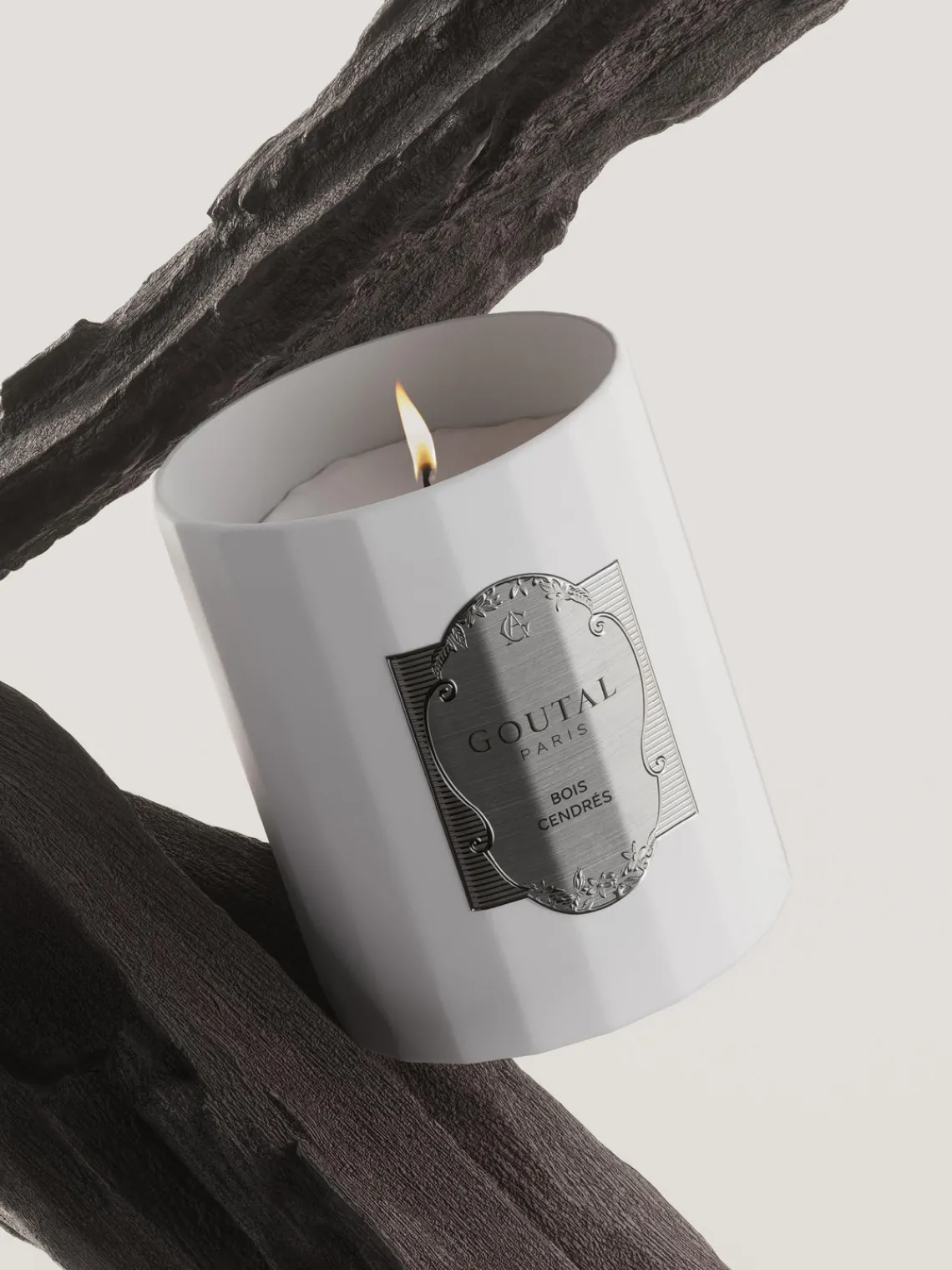 Velas Perfumadas|Jarrones>GOUTAL Vela perfumada Bois Cendres (madera de guayaco, vetiver y ámbar)