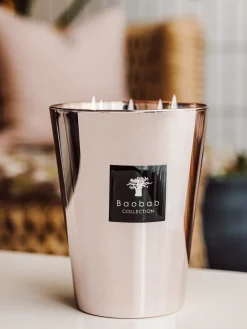 Velas Perfumadas|Jarrones>Baobab Vela perfumada de cinco mechas Exclusives (ámbar, nuez moscada, vetiver) Ámbar, nuez moscada, vetiver