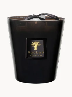 Vela perfumada de cuatro mechas Prestigieuses (cuero, secuoya, ámbar) Velas Perfumadas|Jarrones