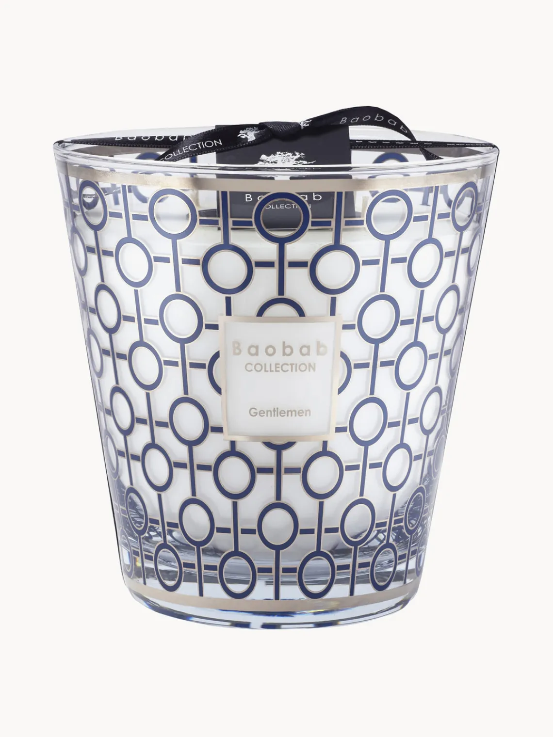 Velas Perfumadas|Jarrones>Baobab Vela perfumada de cuatro mechas Gentlemen (ron, azafrán, ládano)