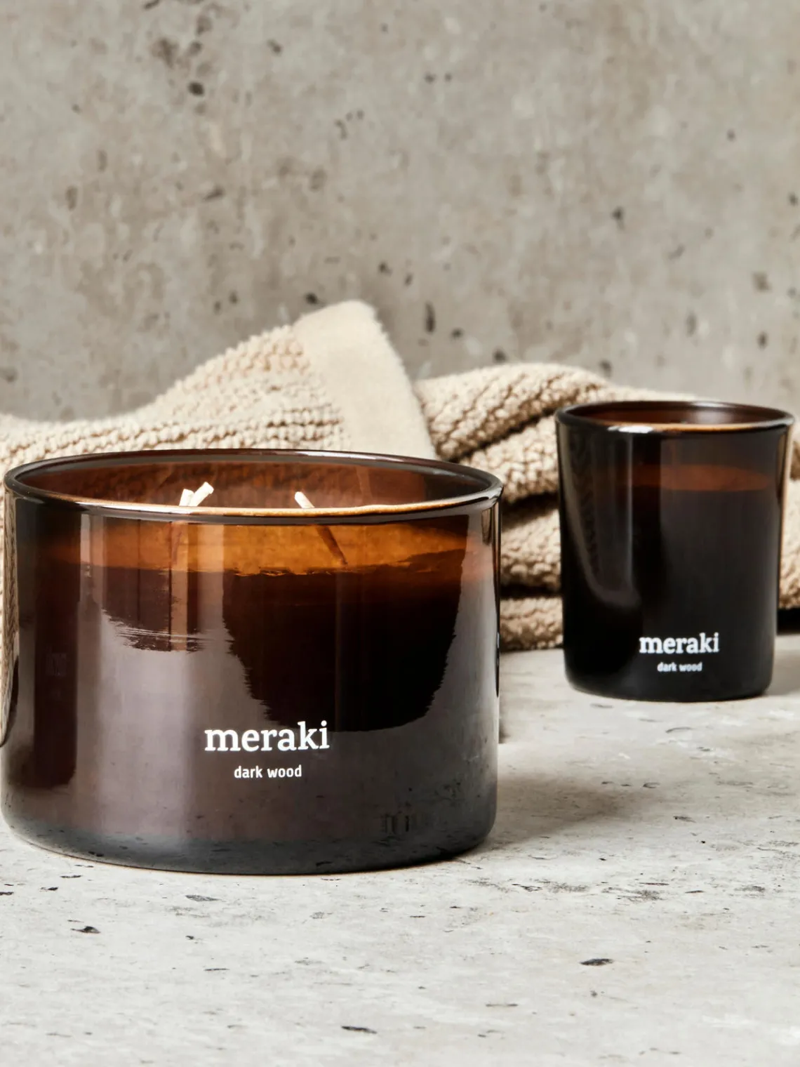 Discount Vela perfumada de tres mechas Dark Wood Velas Perfumadas|Jarrones